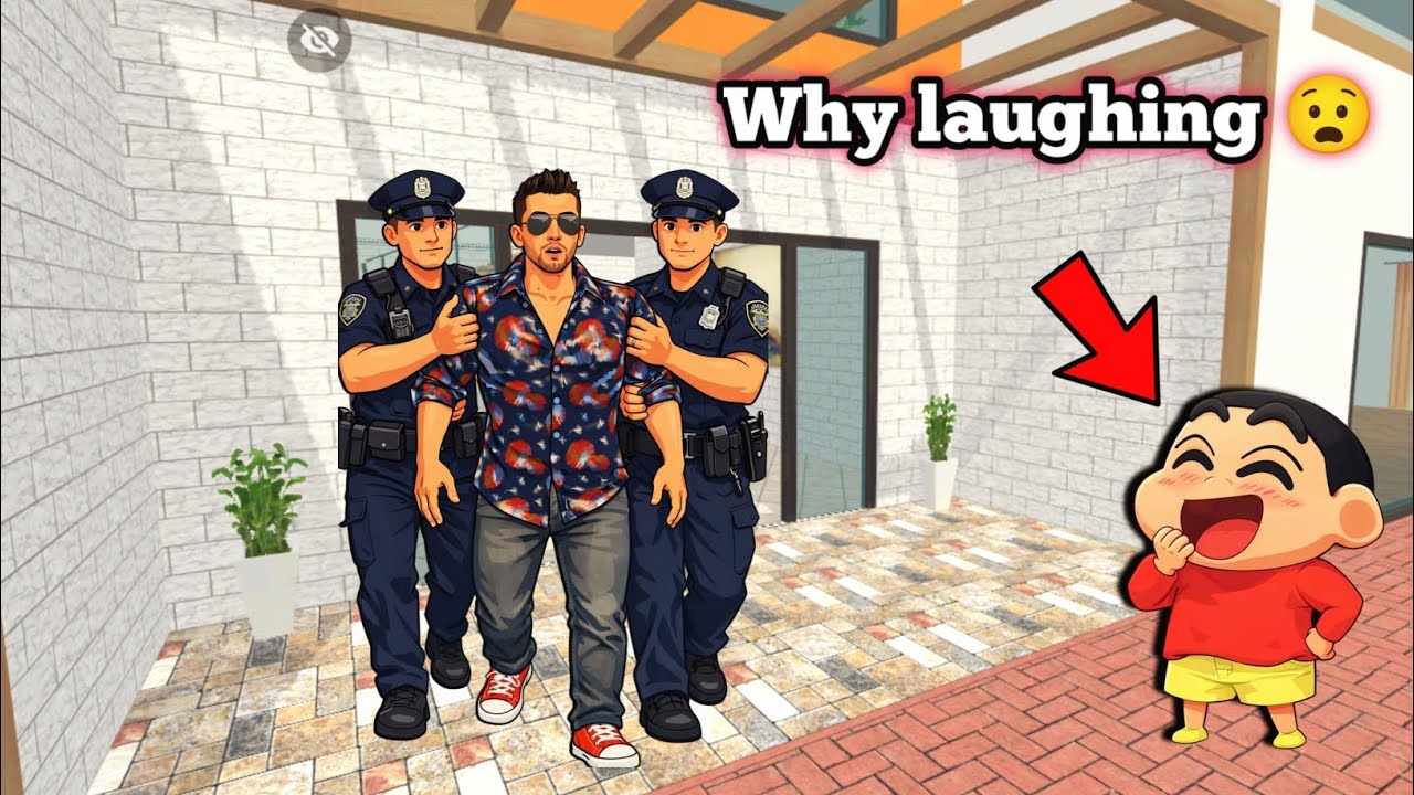 😭 FRANKLIN KO POLICE NE PAKAD LIYA 😭🔥 INDIAN THEFT AUTO SIMULATOR 💥🔥