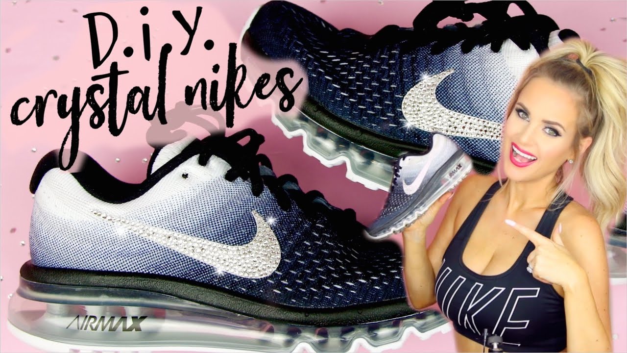 nike rhinestone sneakers