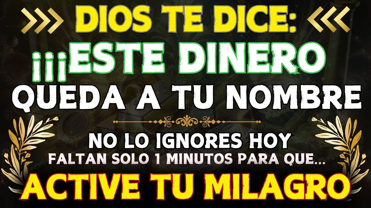 DIOS TE DICE HOY: ¡IGNORARME TE HARÁ PERDER TU MAYOR MILAGRO Y BENDICIÓN!🔥