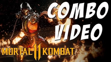 Mortal Kombat 11 - Scorpion Combo Video by Alerakdr1