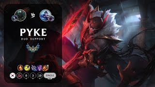 Pyke Support vs Ashe - KR Challenger Patch 14.7