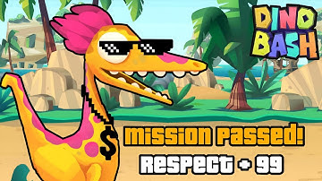 Army of Thug Life Raptor Dino - Dino Bash 2 Travel Through Time
