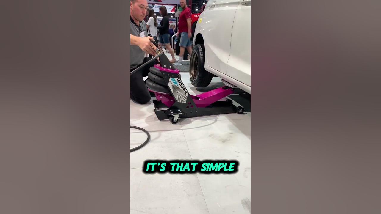 The Easiest Way to Lift Your Car with Just One Button YouTube
