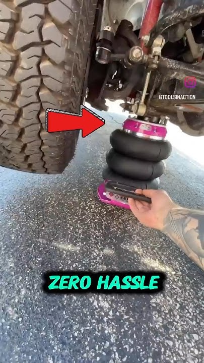 The Easiest Way to Lift Your Car with Just One Button YouTube