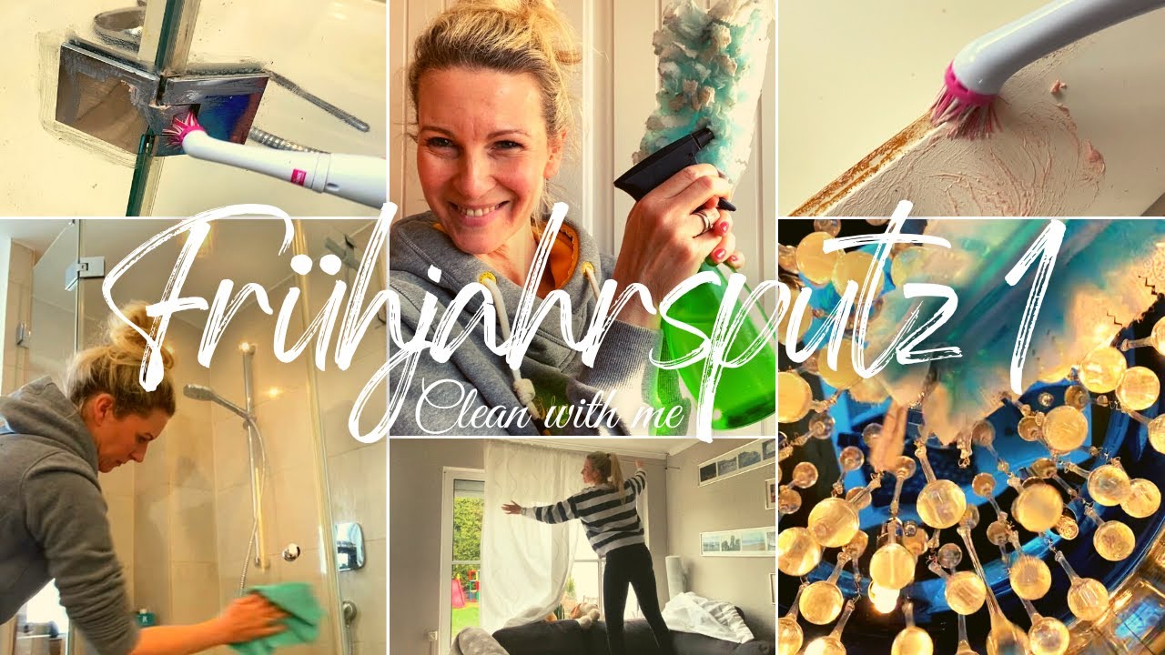 XXL CLEAN WITH ME🧹 • Deep Clean \u0026 Umräumen • Frühjahrsputz 🧼 • Maria Castielle