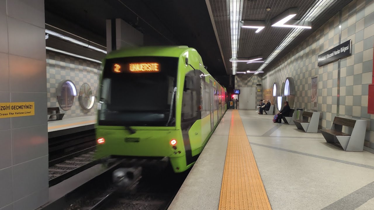 Bursa Metrosunda Kestel - Uludağ Üniversitesi Arasında Seyahat