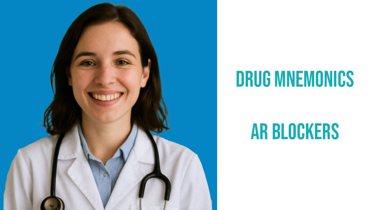 "How to Remember ‘AR Blockers’ Names Fast – Memory Hacks for Med Students!"