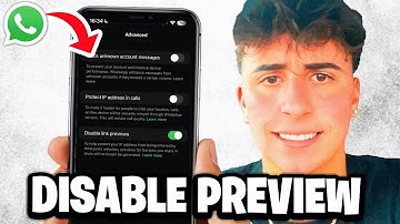 How To Enable Link Preview In WhatsApp - Fastest Guide