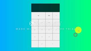 Simple Calculator Using HTML , CSS and JAVASCRIPT Tutorial