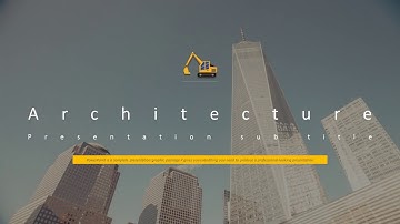 Creative architecture design PowerPoint