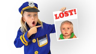 Alice and Dad Lost the Baby Eva and Cat | Funny Stories for Kids