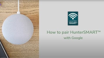 How to Pair Your HunterSMART™ Wi-Fi Smart Fan with Google Home #howto #stepbystep #guide #ceilingfan