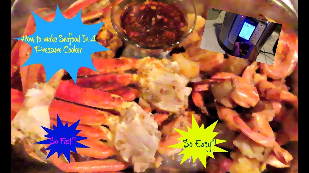 How to Make Seafood in a Pressure Cooker - YouTube