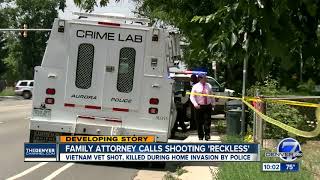 Man fatally shot by Aurora police after shooting home intruder identified as Vietnam veteran