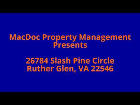 26784 Slash Pine Circle, Ruther Glen, VA 22546