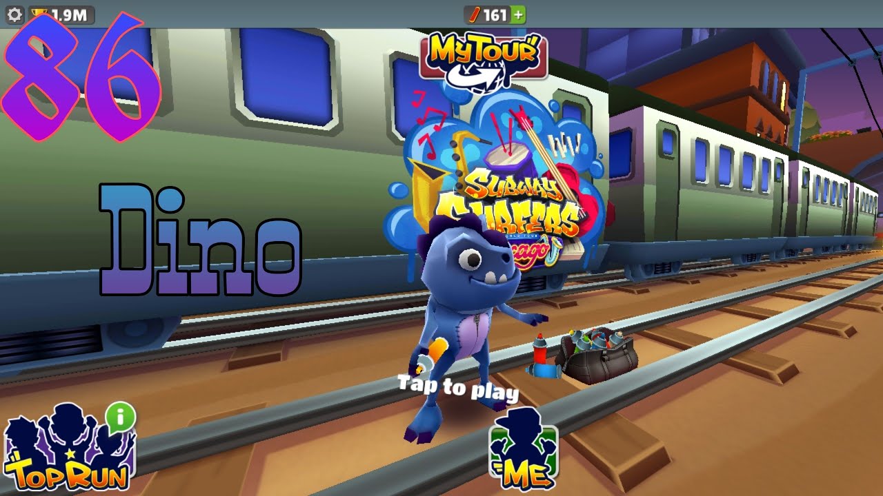 Subway Surfers Dino Full Screen Video HD 86 Android Gameplay