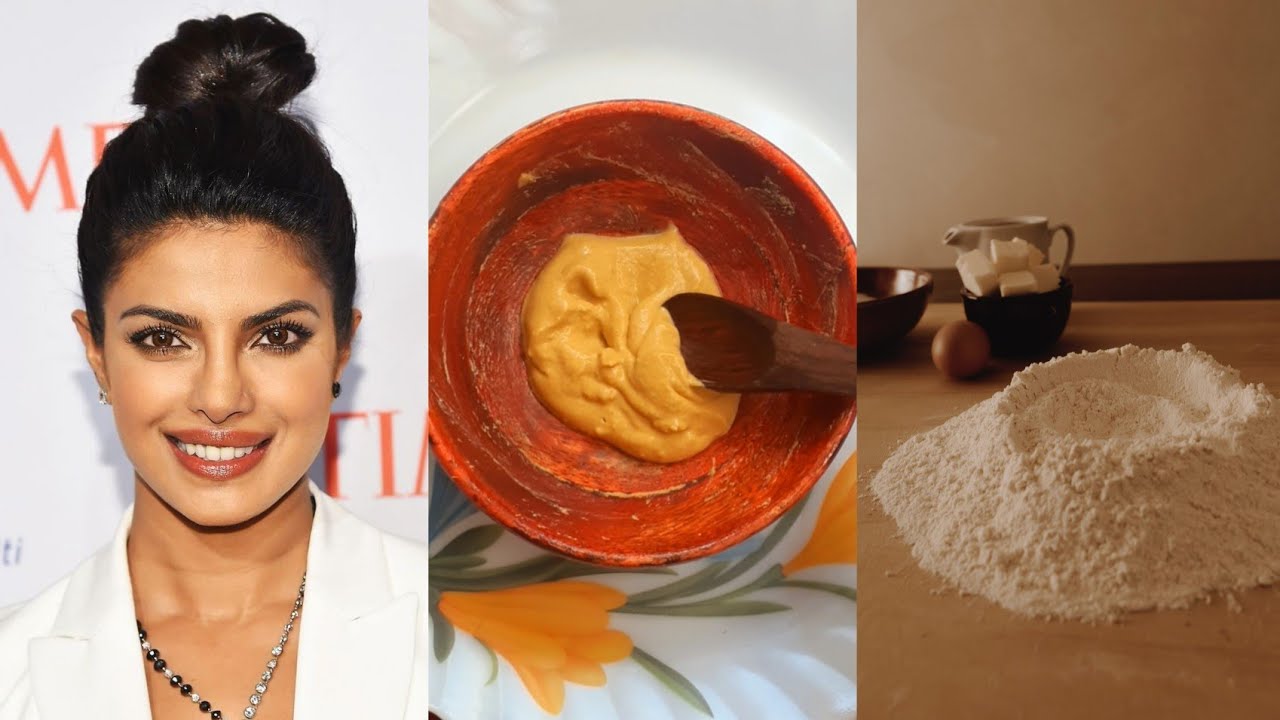 PRIYANKA CHOPRA'S Beauty Secrets DIY Homemade Maida Face Pack For
