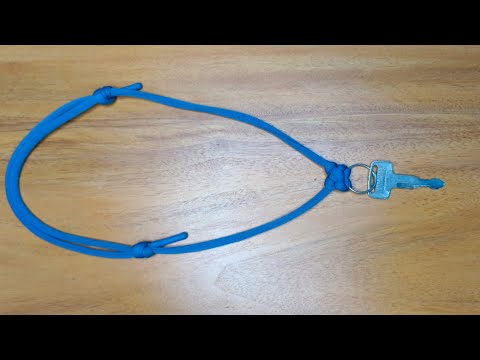 Buat Sendiri Gantung Kunci Dari Tali Sepatu Agar Kunci Tidak Mudah Hilang