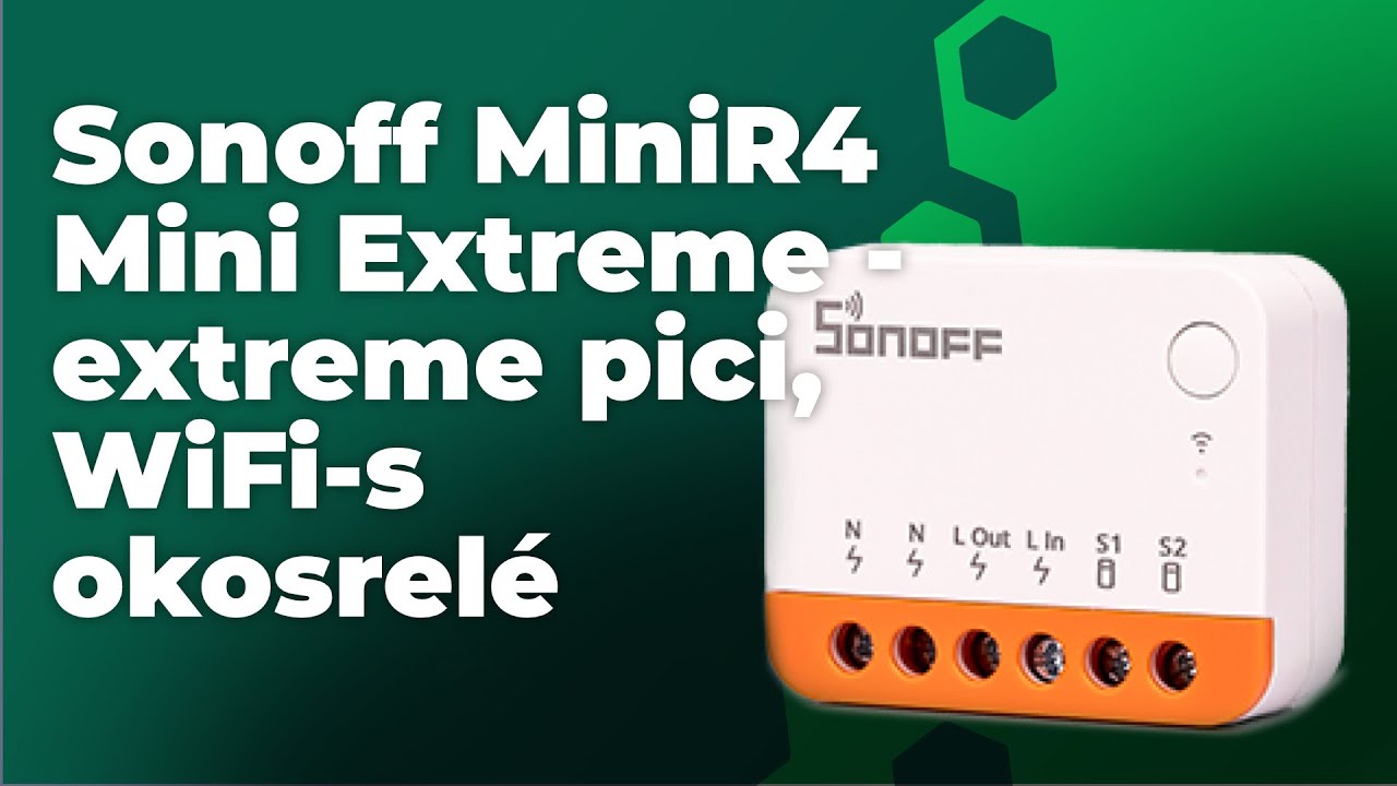 Sonoff WiFi Smart Switch MINI R4, Relay Switches