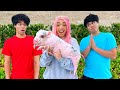 SURPRISING MY FRIENDS WITH A PIG!!