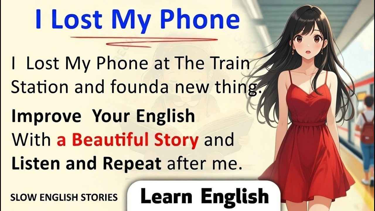 I Lost Everything on the NYC Subway... 📱 English Speaking Practice | Slow English Stories