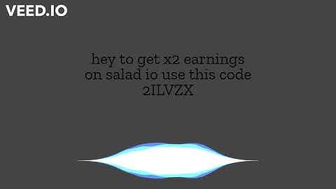 referral code for salad io 2ILVZX