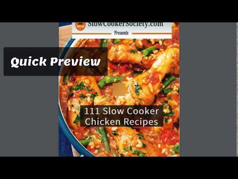 111 Amazing Slow Cooker Chicken Recipes Cookbook | SlowCookerSociety.com