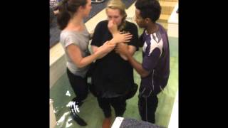 Amy's baptism