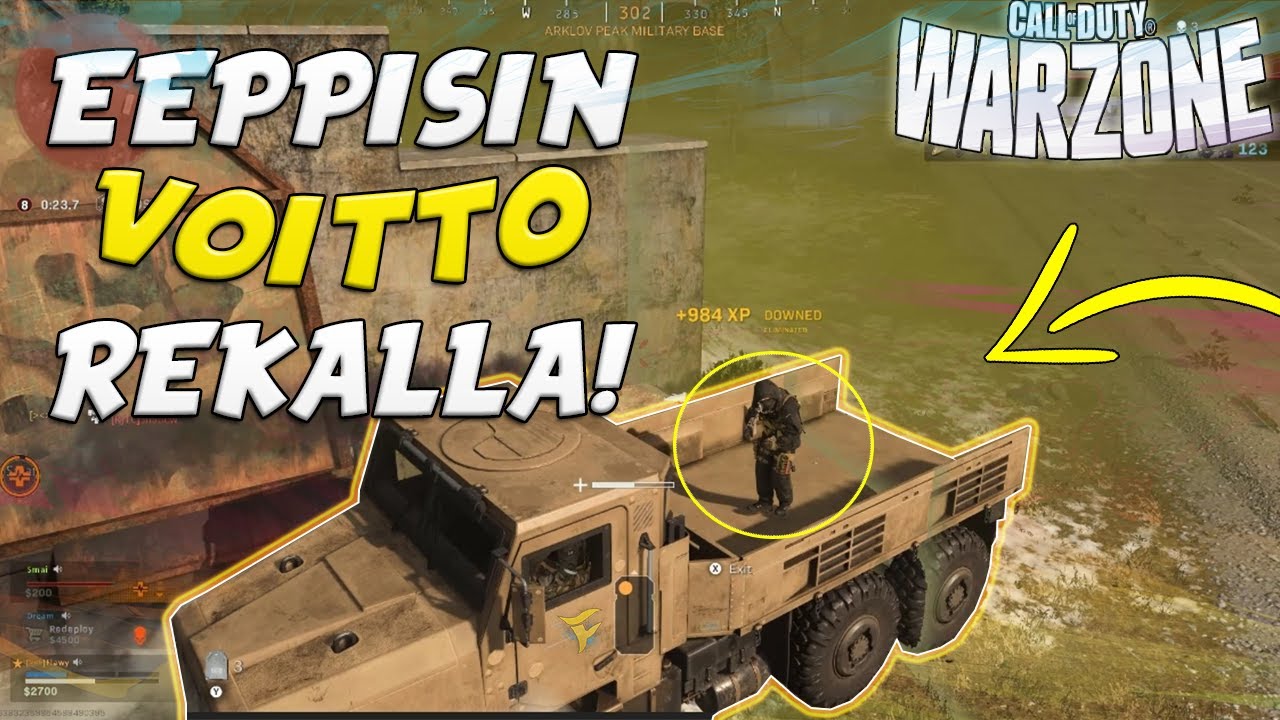 Eeppisin VOITTO Koskaan REKALLA! - CoD Warzone Suomi