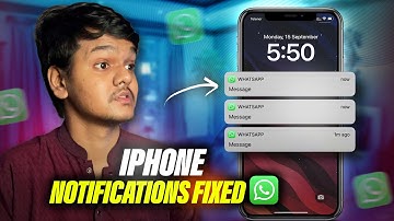 iPhone WhatsApp Notifications & Calls Problem Solved | Fix Delayed Notifications of WhatsApp!