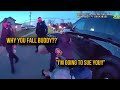 Cop Purposely Throws Handcuffed Man To The Ground But Plays It Off