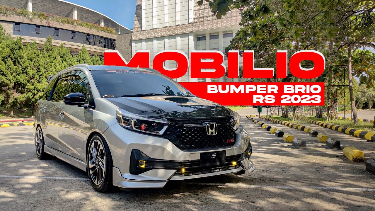 HONDA MOBILIO PAKAI BUMPER BRIO RS 2023, MAKIN CAKEP !!!!
