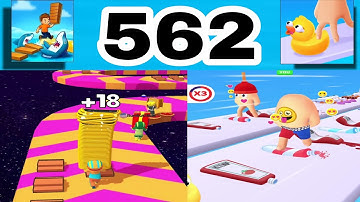 Shortcut Run VS Crushy Fingers: GameplayWalkthrough All Levels ( part 562)