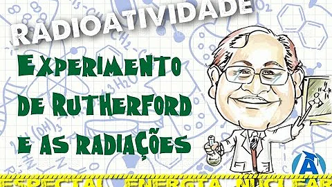Quais foram as partículas radioativas descobertas por Rutherford?