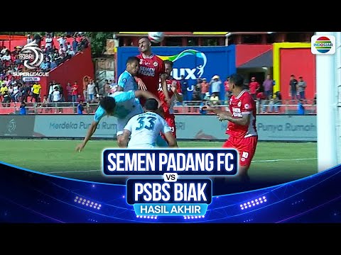 Hasil Akhir Pertandingan - Semen Padang FC vs PSBS Biak | BRI Super League 2025/26