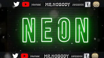 Make ur own neon intro with kinemaster