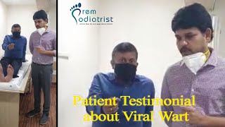 Download lagu Patient Testimonial about Viral Wart | Dr. Prems Diabetic Foot | Early Treatment Advised