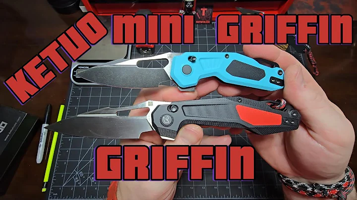 Ketuo Griffin G10 and Mini Griffin G10 - Very futuristic design - Just not a knife for me.