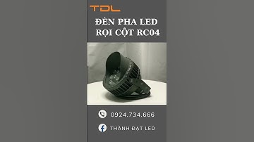 Đèn LED rọi cột tròn 18w Hà Nội | Đèn LED rọi cột đầy đủ ánh sáng | Đèn rọi cột