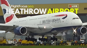 Heathrow Airport Live - Saturday 13th December 2025