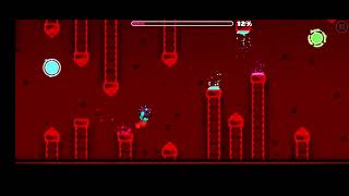 (Easy demon) X by TriAxis Geometry Dash mobile record 25%