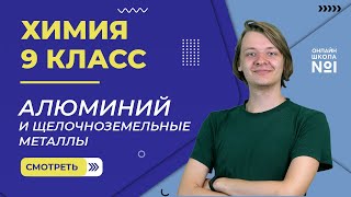 картинка: Алюминий и щелочноземельные металлы. Видеоурок 16. Химия 9 класс