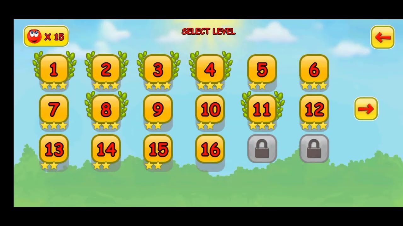 Red Ball 3 Level 16 | Red Ball 3 Jump For Love Gameplay 