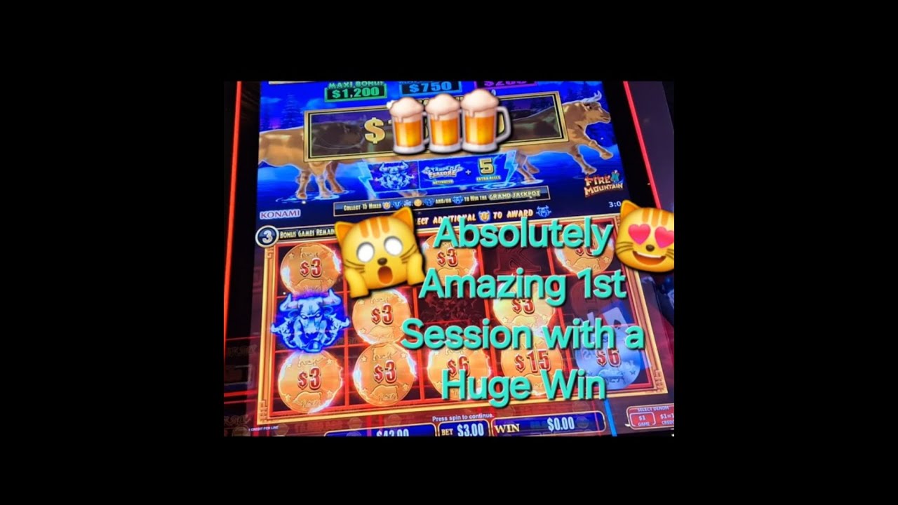 Бычий рывок 🦬 Огненная гора 🔥 + Сокровище Минотавра 💰 Абсолютно потрясающий первый сеанс 😻🍹😻