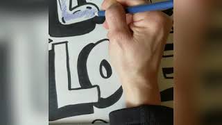 Detalles Beginner Color Pencil Tutorial w/Bubble Letters Guía