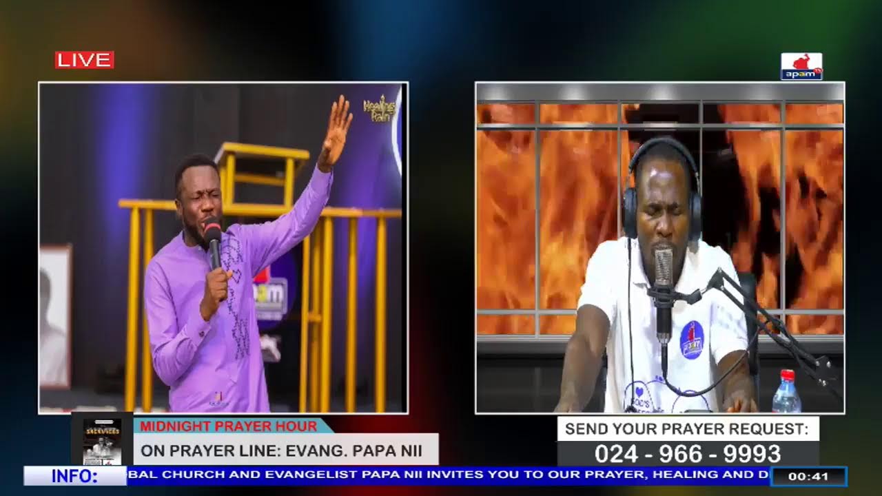 Midnight Prayer Hour Live Stream