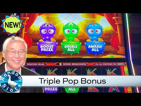 Crazy Dragons Den Slot Machine Triple Pop