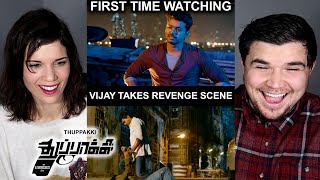 THUPPAKKI - Thalapathy Vijay TAKES REVENGE SCENE! - Joseph Vijay, Kajal Aggarwal, Vidyut Jammwal