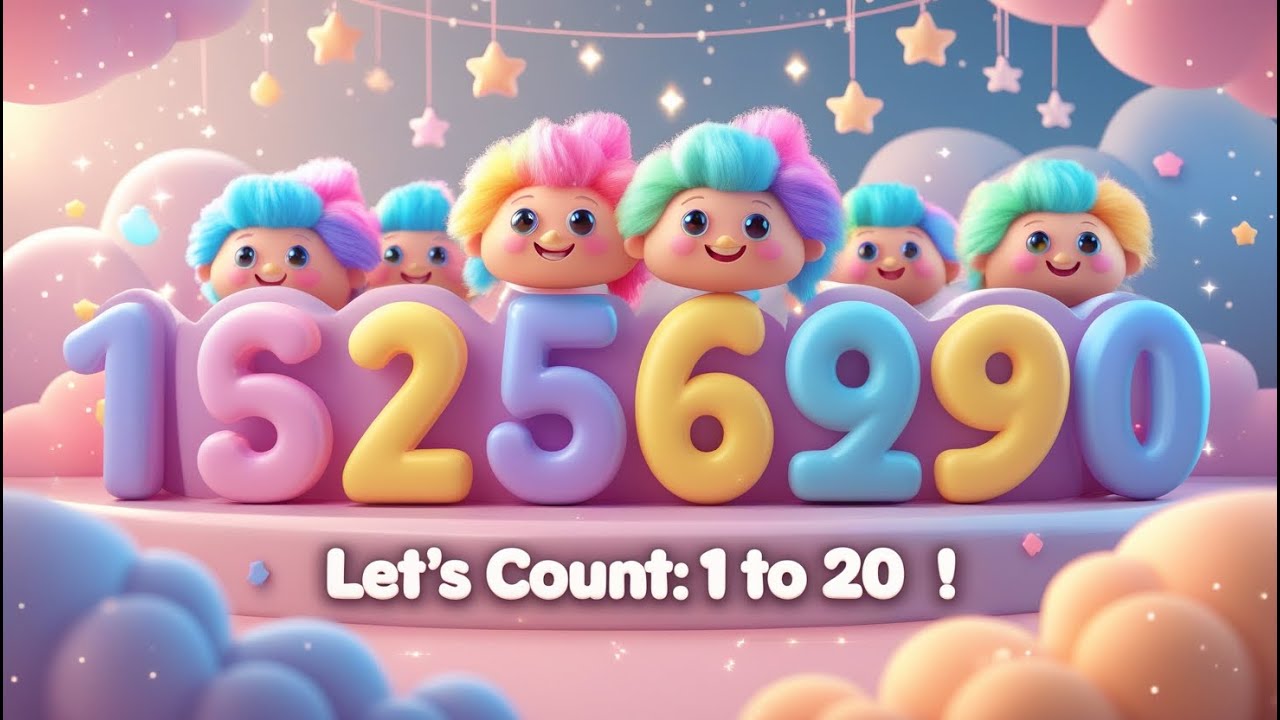 Learn Counting Fun for Toddlers Learn Numbers 1 to 20 #forKids,# ...