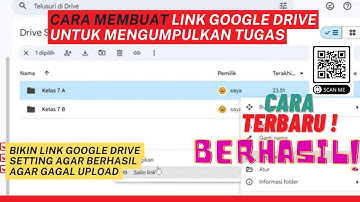 Cara Membuat Link Google Drive untuk Mengumpulkan Tugas